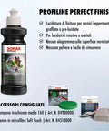 Scratch And Swirl Remover Polish For Black Car Paint Machine Polish For Paint Correction Slick Showroom Shine High Gloss Finish No Fillers Formula OEM Grade Shine 250ml 8.45 Fl Oz Auto Detailing bottle