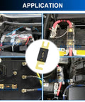 Beefy 250A ANL Fuse Bulk Pack With Gold Plated Terminals For Car Audio Amplifiers Trucks Boats RVs And Inverters 12V 24V Power Protection High Current Surge Shield installed in vehicles for surge protection