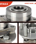 Two Front Wheel Bearing And Hub Assemblies For Ford Explorer 2020-2023 And Lincoln Aviator 2020-2022 RWD, 5-Lug Compatible