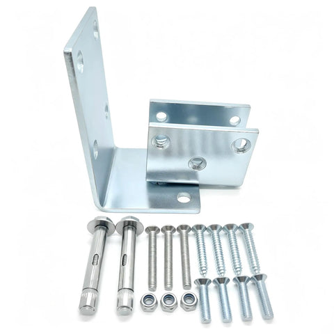 Lower Hinge Assembly For Three Quarters Inch Doors Replacement For K0156 K0157 Direct Fit Eliason Durable Steel with screws