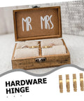Brass Barrel Hinges For Jewelry Boxes And Small Cabinets Concealed Round Cylinder Hidden Hinges DIY Craft Hardware