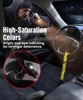 Lock Down Your Electric Rig With Tough As Nails Anti Theft Wheel Clamp Designed For Chevy Volt Bolt Euv Plus Blazer Ev in car with thief.