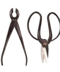 Solid Bonsai Tools Essentials Set With 8 Inch Concave Cutter And 7 Inch Heavy Duty Shear For Precise Trimming, carbon steel