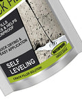 Heavy Duty Concrete Crack Filler And Waterproof Sealant For Patios And Garages Fast Drying Flexible Patch in a tube, showing application instructions.