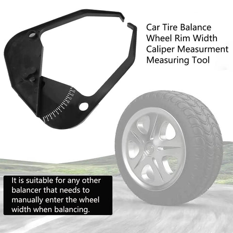 Compact Tire Width Caliper Wheel Gauge Tool Snug Portable Fit Quick Snap Measurements Ideal For Weekend Warriors And Local Gearheads Wanting Foolproof Accuracy