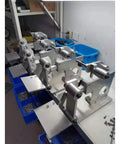 Heavy Duty 750W Brushless Belt Grinder Sander And Polisher Machine With Rotatable Flat Deck for shop assembly with metal parts.