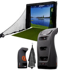 Launch Pro I Circle B Edition Golf Launch Monitor Bundle With Course GPS Overview, Net Return Bay 8 ft Golf Sim Bay Kit Plus Signature Series Towel Now showing