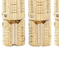 Close-up of Drum Hinge Brass Concealed Copper Hinge 4 Pack With 180 Degree Opening 10kg Capacity For Craft Boxes Light Worktops And Tables