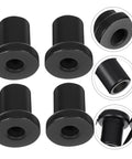 4 Piece Sliding Barn Door Track Spacers Replacement Carbon Steel Connector Hardware Kit For Garage, Farm, Basement Doors