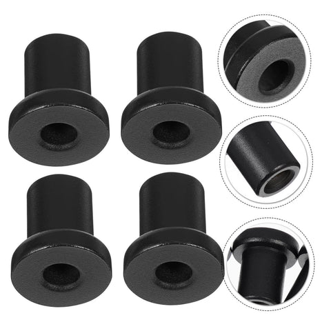 4 Piece Sliding Barn Door Track Spacers Replacement Carbon Steel Connector Hardware Kit For Garage, Farm, Basement Doors