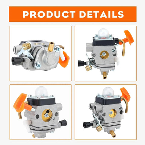 FS90R Carburetor Upgrade For Trimmers Fits FS90R FS110R FS90 FS100RX FS110 90R 110R ZAMA C1Q S174 4180 120 0611 Compatible