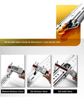 Heavy Duty Full Extension Drawer Slides With Lock For 120kg Load Capacity Smooth Ball Bearing Runners, cold rolled steel, 2.5mm thickness