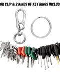 Beefy Heavy Equipment Key Set 39-Piece Master Ignition Key Kit with hook clip and key rings for Case Komatsu Kubota and more