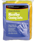 Microfiber Detailer Cloth 12 Pack 12 By 16 Inch Ultra Absorbent Pro Grade Polishing Rags For Car Detailing 80 Percent Polyester 20 Percent Polyamide Includes Blue Green Yellow Colors, packaging.