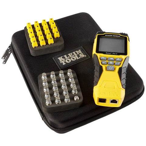 Replacement Carrying Case For Scout Pro 3 Series Testers And Locator Remotes With Rugged Nylon Build showing tools and compartments