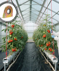 Hell Yeah Heavy Duty Two Pack Greenhouse Bearing Housing Pulley Wheel Roller Bearing Kit For Ventilation Fan Shaft Mounting Built Like Iron Made To Last Forever Smooth Operation Weather Resistant Design You Gotta Have For Farm Or Yard Today. greenhouse bearing housing on tomato rows