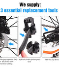 Three essential replacement tools for Four Pairs Sintered Metal Ebike Disc Brake Pads with SRAM Elixir Nutt Hydraulic MTB Brakes