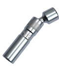 Magnetic Thin Walled 14mm Spark Plug Socket With Universal Joint For Three Eighths Inch Drive 12 Point Swivel Removal Tool 96L
