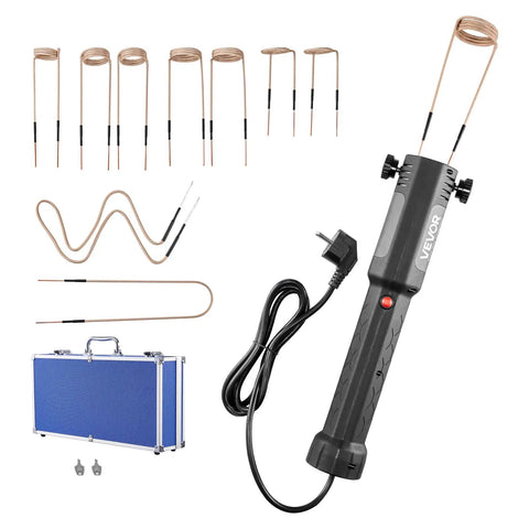 Induction Heater Bolt Removal Kit 1100W 110V Handheld Nut Buster For Rusty Bolts And Car Garage Repairs Fast Heat Tool With 10 Coils