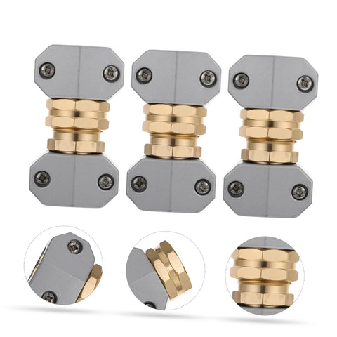 Grab This Top Pick Rustproof Garden Hose Repair Kit Featuring Three Heavy Duty Aluminum Alloy Connectors That Stand Up To High Pressure For Drip Free Outdoor Watering And Car Washing Tasks Today. Three gray brass and aluminum hose repair connectors set