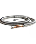 DIY Electromagnetic Train Kit For Science Enthusiasts, silver coil with battery, component of maglev electric train set