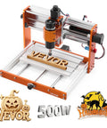Level Up Your Shop With This Rock Solid 500W Spindle Cnc Router Machine Featuring Precision 3 Axis Wood Engraving And Effortless Acrylic Cutting For Real Deal Makers on a wooden base.