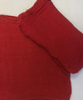 Red Industrial Shop Towels 14x14 Inches Grade B 1000 Count Case, heavy duty absorbent cleaning rags for automotive use.