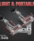 10 To 180 Degree Adjustable Tube Clamp With Swing Jaw Aluminum Alloy Right Angle Corner Clamp For Welding Woodworking DIY Projects And Cabinet Making Today - lightweight and portable design.