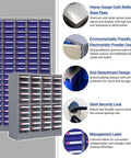 Built Tough 30 Drawer Storage Cabinet With Rock Solid Frame And Slick Labeled Compartments For Hardware Setup, featuring organized bins and secure locking.
