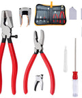Glass Cutting Tools Set For DIY Projects Glass Cutter Kit With Running Pliers And Breaking Pliers Stained Glass Tools