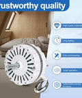 Universal Attic Ventilation Fan Motor Replacement Fits Lomanco 2000 And 1800 Series 120V 60Hz One Tenth HP 1100 RPM displayed with features