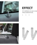 Rock Solid Metal Interior Door Lock Knobs Kit For Any Car Upgrade With Stronger Locking Power, Easy DIY Install And Super Durable Design To Spice Up Your Ride Fast, silver car door pin