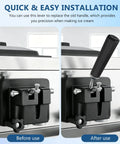 Pro Grade Ice Cream Machine Lever Replacement Handle Accessory With High Precision For Ice Cream Makers Durable Plastic And Metal Build