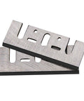 Premium Replacement Carbide Planer Blades Compatible With Most Handheld Power Planers Hella Sharp And Built To Last Smooth Cuts Every Time Upgrade Your Woodworking Game 2 Piece Set with detailed design and precision cuts.