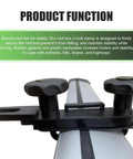 Rooftop Cargo Carrier Mounting Clip Kit With U Bolt Clamp Back Plate Quick Release Strap Protective Pad And Lock Nut For Cars And Vans Outdoor Roof Rack Accessory Black, showing U-bolt clamp with knobs and back plate on roof rack.