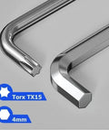 Premium 4mm Hex Key Window Adjustment Tool Set With Ball End And Star Wrench Kit Made From Tough 59CrV4 Steel For Winkhaus Hardware Fixes That Hit The Spot, Torx TX15