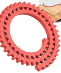 39 Inch Flexible Router Template For Woodworking Edge Profiling No Drill Install Edge Guide Jig For Precise Trimming Fits Bosch DeWalt Makita Routers Red DIY Cabinet And Furniture Molding