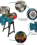 Beast Mode 3000W Electric Grain Mill With 110V Supply Heavy Duty Grain Grinder showing funnel, adjustable knob, and power switch