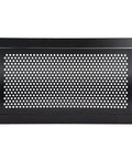 Crawl Space Flood Vent 8 By 16 By 2 Inches Wall Mounted Foundation Flood Vent No Brainer Built To Cut Flood Risk Black Front View