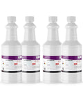 Four bottles of Ferric Chloride 30 Percent Solution for PCB Etching Water Treatment and Wastewater Coagulation FeCl3 Technical Grade 1 Quart