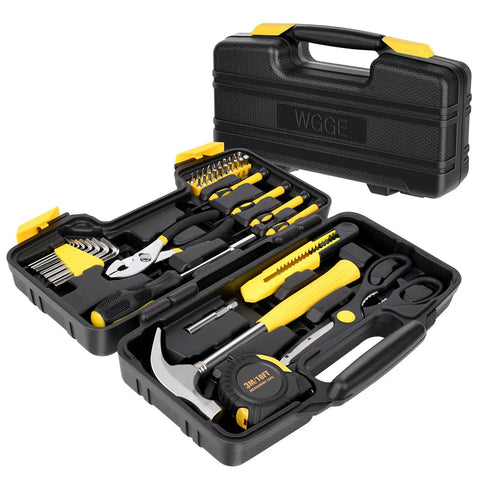 39 Piece Home Tool Set With Hammer Screwdrivers Pliers And Wrench In Compact Case For Home Repairs DIY Projects And Everyday Maintenance