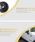 Jeep Wrangler Antenna Bracket Stud Cap Replacement Base Cover For 2007-2023 Wrangler JK 2018 Gladiator 56040950AE Durable ABS