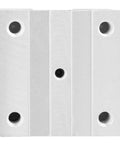 Front view of 30mm Aluminum Open Linear Motion Bearing Slide Block For Silent High Speed Equipment showcasing durable alloy construction