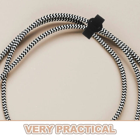 Super Solid 100 Piece Pack Of Self Adhesive Nylon Cable Ties With Cute Round Heads Hefty Cord Wraps for organizing wires.