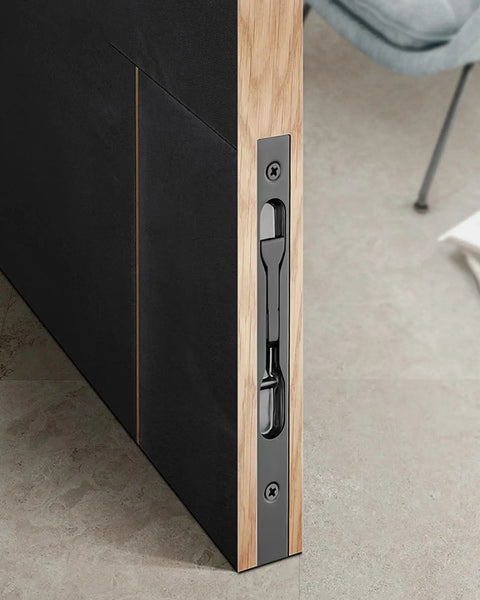 Solid As A Rock 8 Inch Concealed Door Bolt Stainless Steel Lock With Brushed Finish Reversible Flush Mount For Interior Doors Keep Your Space Locked Down Tight Today