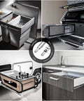 Beefy Heavy Duty Drawer Slides With High Load Capacity For Smooth Quiet Gliding In Kitchen Office Or Workshop Cabinets 14 Inch