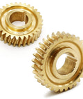 Tine Shaft Worm Gear Kit Replacement For MTD Troy Bilt Lawn Tractors And Mowers Durable Metal Gear Set Close-up View