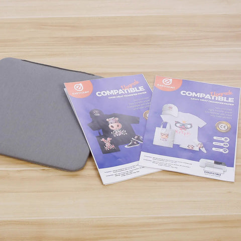 Two packages of Light T Shirt Heat Transfer Paper Pack 10 Sheets 8.5x11 Printable HTV For Inkjet And LaserJet Printers