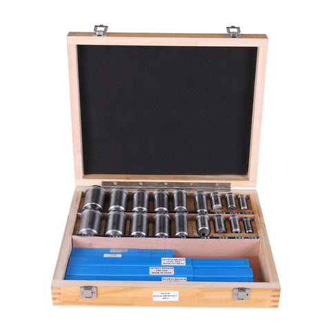 Keyway Broach Kit Pro Grade Set With Five Broaches And 18 Bushings For Precision Metalworking Includes 7 Shims And 30 Pieces