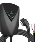 No Sweat J1772 Level 2 EV Charger 48 Amp 240 Volt Fast Charging Station with 23 Foot Cable and wall holder.
